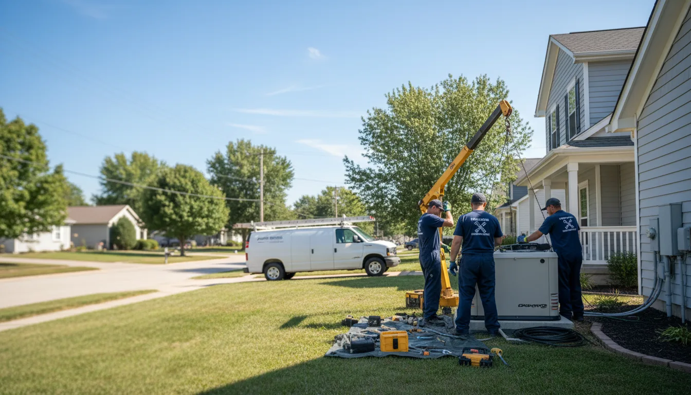 Generator Installation in Auburn, IA near me